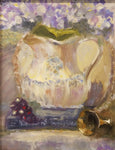 Pitcher of Hydrangea, Oil Painting