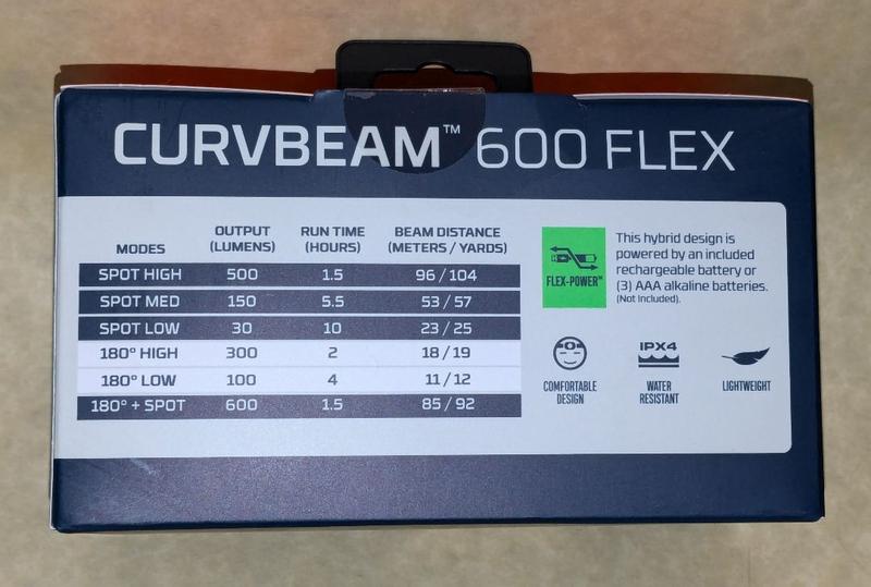 Nebo Curvbeam 600 Flex Head Lamp