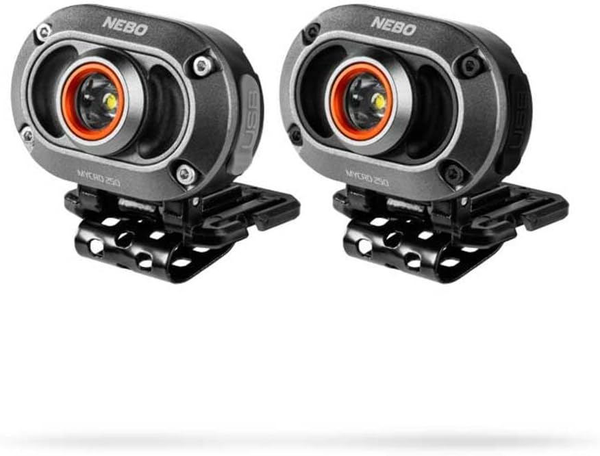Headlamp and Cap Light Nebo Mycro 250 (Lumen)-2 Pack