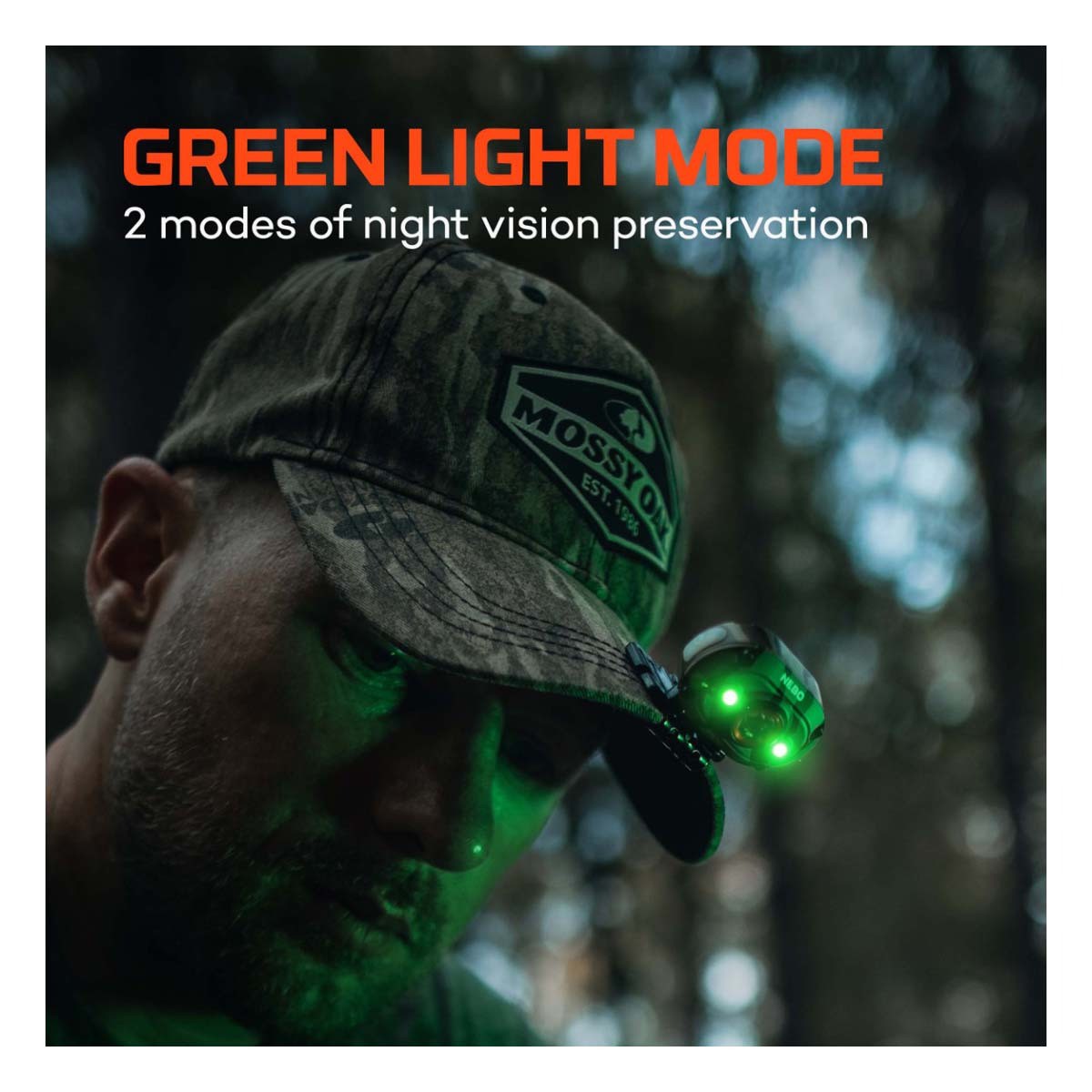 Mycro 450 Headlamp and Cap Light by Nebo 2-1 Design