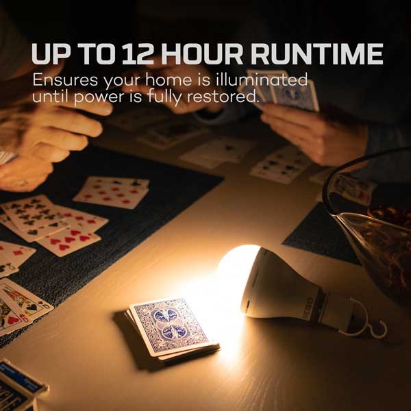 NEBO Blackout Backup™ Emergency Bulb - 2 PACK