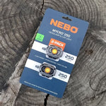 Headlamp and Cap Light Nebo Mycro 250 (Lumen)-2 Pack