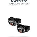 Headlamp and Cap Light Nebo Mycro 250 (Lumen)-2 Pack
